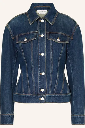 Alexander McQueen Jeansjacke blau