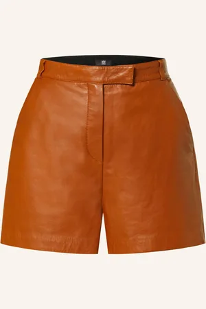 Riani Ledershorts braun