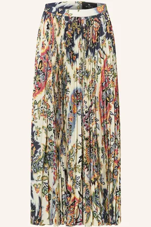 Etro Plisseerock beige