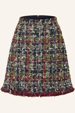 Etro Bouclé-Rock blau
