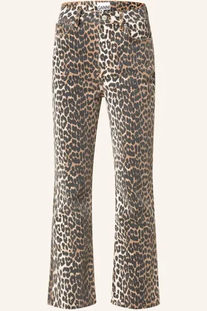 Ganni 7/8-Jeans beige
