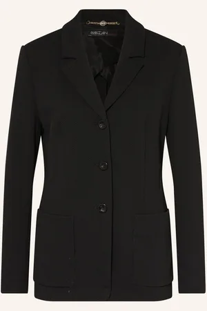 Marc Cain Piqué-Blazer schwarz