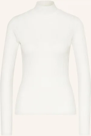 HUGO BOSS Longsleeve Driza weiss