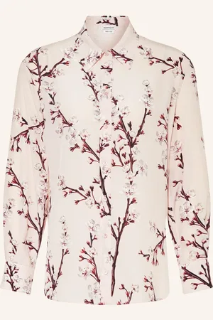 Alexander McQueen Hemdbluse Aus Seide rosa