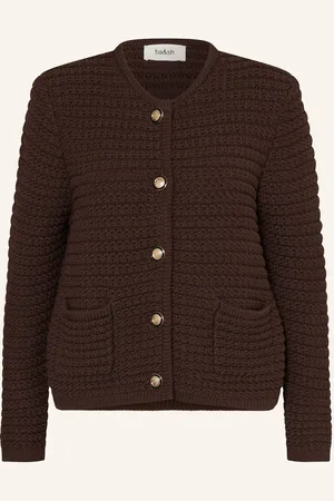 Bash Strickjacke Gaspard braun