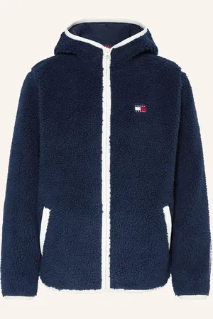 Tommy Hilfiger Teddyfell-Jacke blau