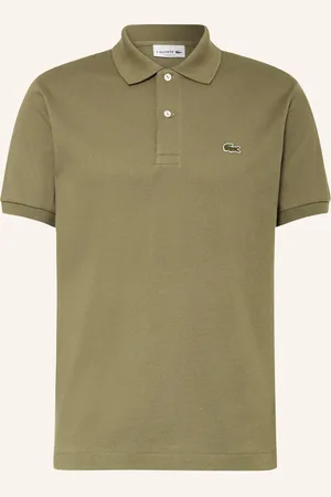 Lacoste Piqué-Poloshirt Classic Fit gruen