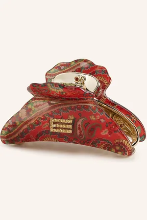 Etro Haarklammer rot
