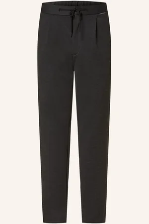 Calvin Klein Hose Im Jogging Stil Tapered Fit grau
