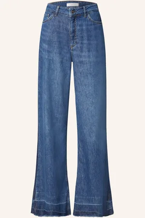 Rich & Royal Flared Jeans blau