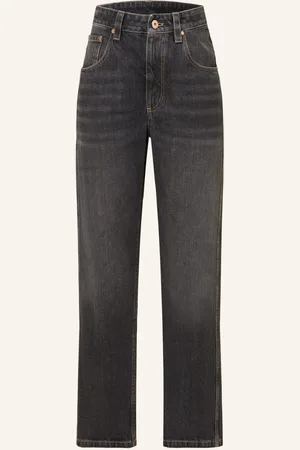 Brunello Cucinelli Straight Jeans schwarz