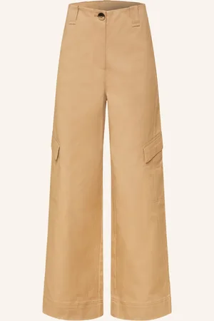 Ganni Cargohose braun