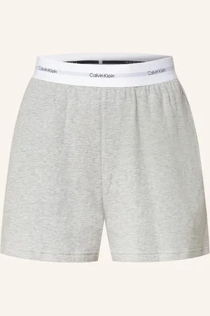 Calvin Klein Lounge-Sweatshorts Modern Terry grau