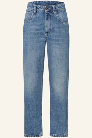 Brunello Cucinelli Straight Jeans blau