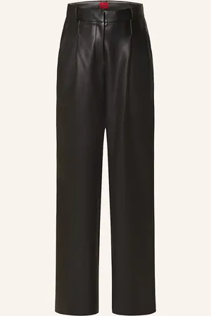 HUGO BOSS Hose Hawine In Lederoptik