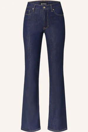 HUGO BOSS Bootcut Jeans Rosa blau