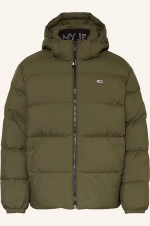 Tommy Hilfiger Daunenjacke Mit Abnehmbarer Kapuze gruen