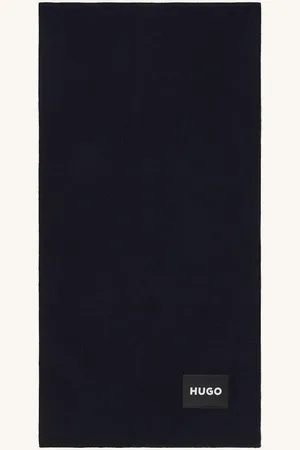 HUGO BOSS Schal Zevon blau
