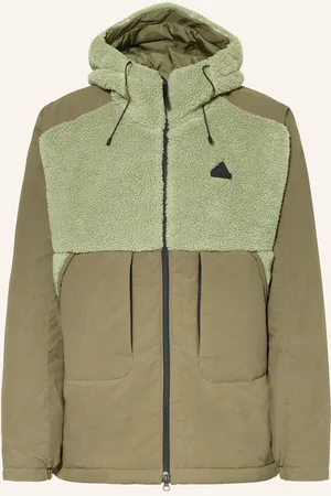 adidas Jacke City Escape Im Materialmix gruen