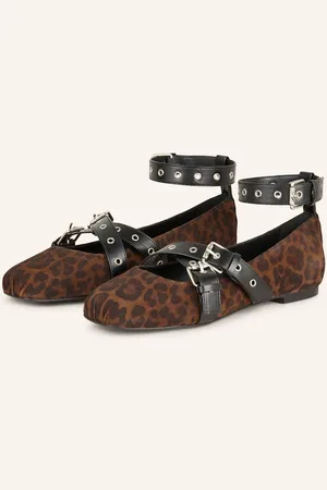 Bash Ballerinas Chiara Mit Nieten braun