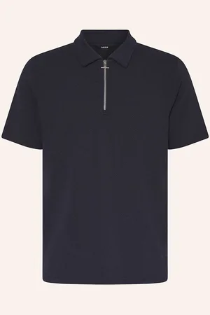 Reiss Piqué-Poloshirt Albany blau