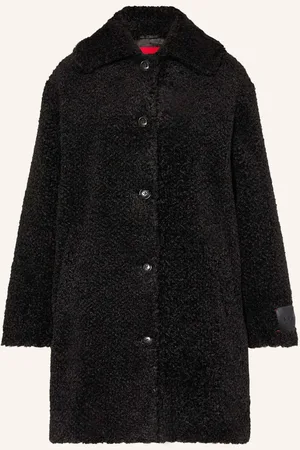 HUGO BOSS Teddyfell-Mantel Mimina
