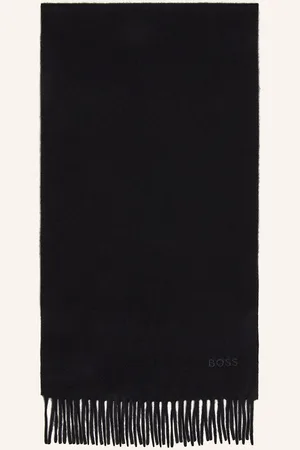 HUGO BOSS Cashmere-Schal Scottas blau