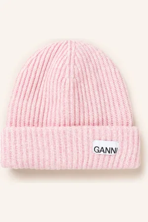 Ganni Mütze pink