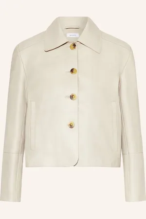 DARLING HARBOUR Lederjacke beige
