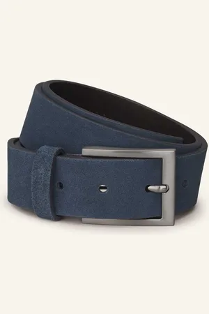 Strellson Ledergürtel blau