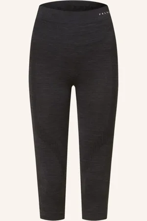 Falke Funktionswäsche-Hose Wool-Tech Mit Verkürzter Beinlänge Und Merinowolle