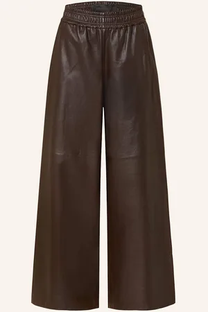 Drykorn Lederhose Ceiling braun