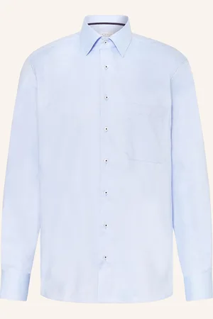 ETERNA Hemd Comfort Fit blau