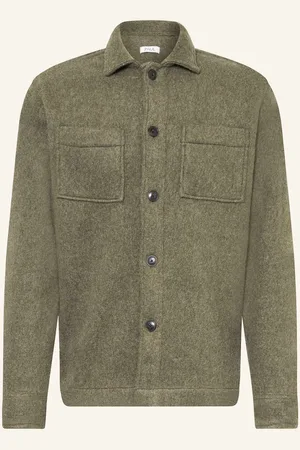 PAUL Flanell-Overshirt gruen