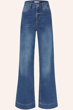 Rich & Royal Flared Jeans blau