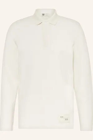 Olymp Piqué-Poloshirt weiss