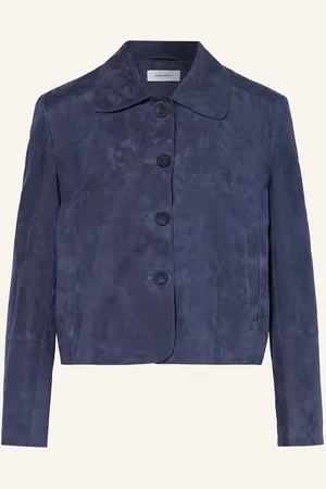 DARLING HARBOUR Lederjacke blau
