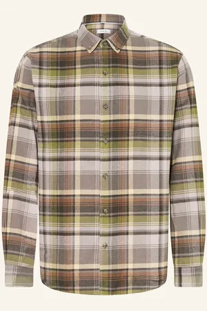 PAUL Flanellhemd Odin Comfort Fit gruen