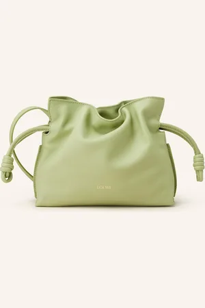 Loewe Clutch Flamenco Mini gruen