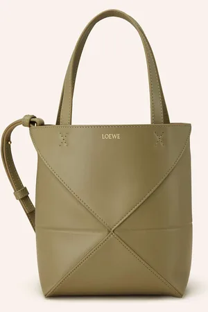Loewe Handtasche Puzzle Tote Mini gruen