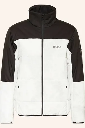 HUGO BOSS Steppjacke Hamar weiss