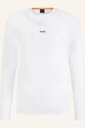 HUGO BOSS Longsleeve Tchark weiss