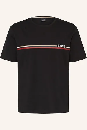 HUGO BOSS Schlafshirt Holiday schwarz