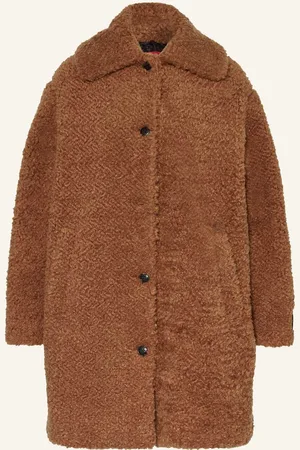 HUGO BOSS Teddyfell-Mantel Mimina