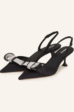 Lola Cruz Slingpumps Linda Mit Schmucksteinen schwarz