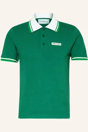 Casablanca Piqué-Poloshirt gruen