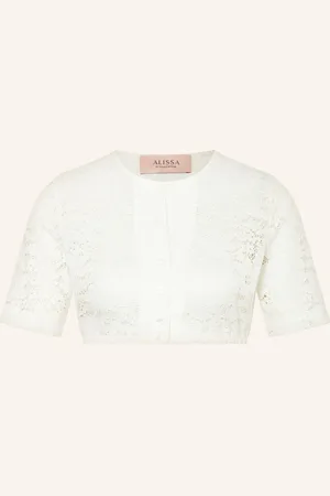 Alissa by Kinga Mathe Dirndlbluse Frieda Aus Spitze