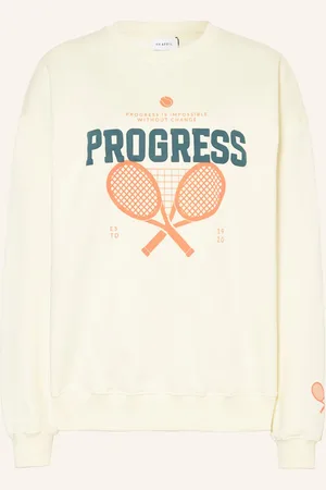 Oh April Oversized-Sweatshirt gelb