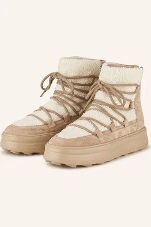 Kennel & Schmenger Plateau-Boots Break Mit Kunstfell braun