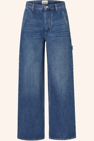 Marant Etoile Boyfriend Jeans Solene blau
